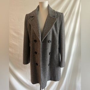 Vintage Alorna Petite Single-breasted Wool Coat